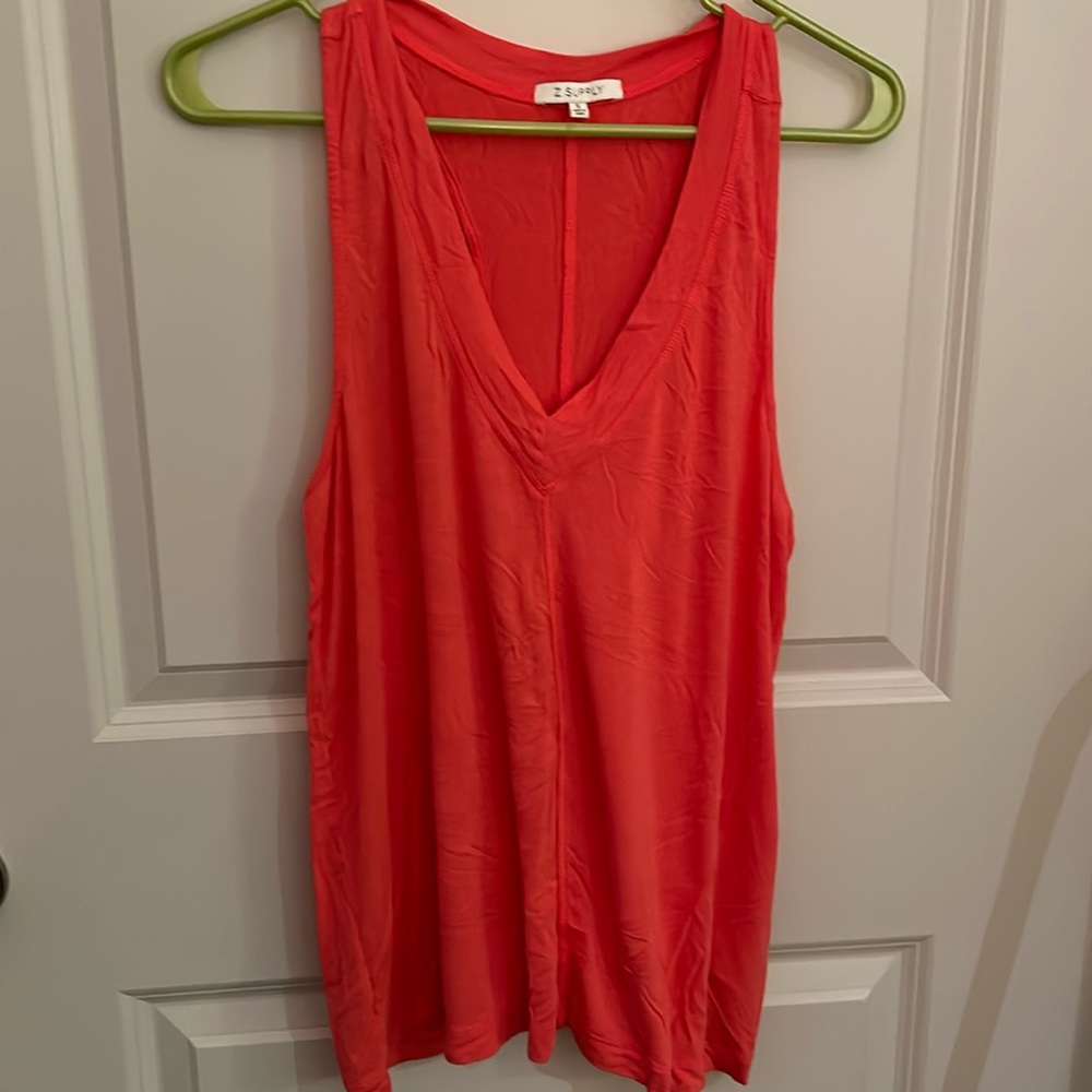 Z Supply | Coral v-neck tank | size Small